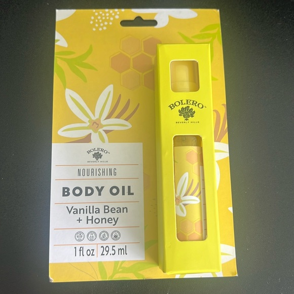 Bolero Other - NIB Bolero Body Oil - Vanilla Bean & Honey 1 oz.